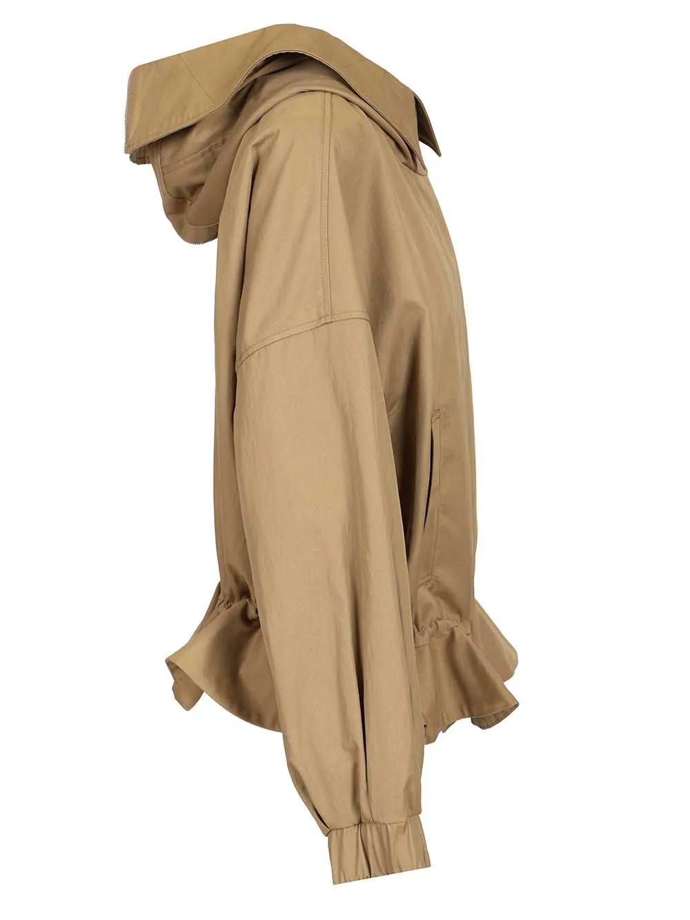 Cotton Twill Jacket Jackets Beige sold by Wanan Luxury product image thumbnail 3