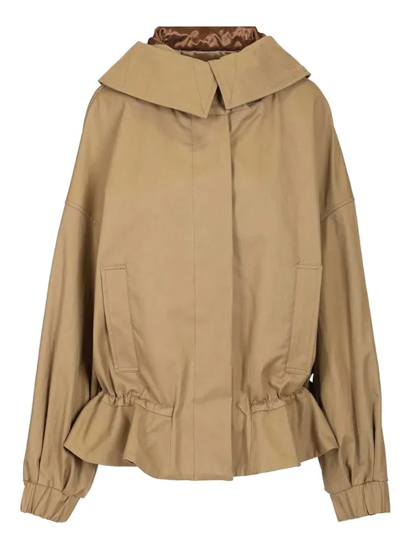 Cotton Twill Jacket Jackets Beige made by Dries Van Noten