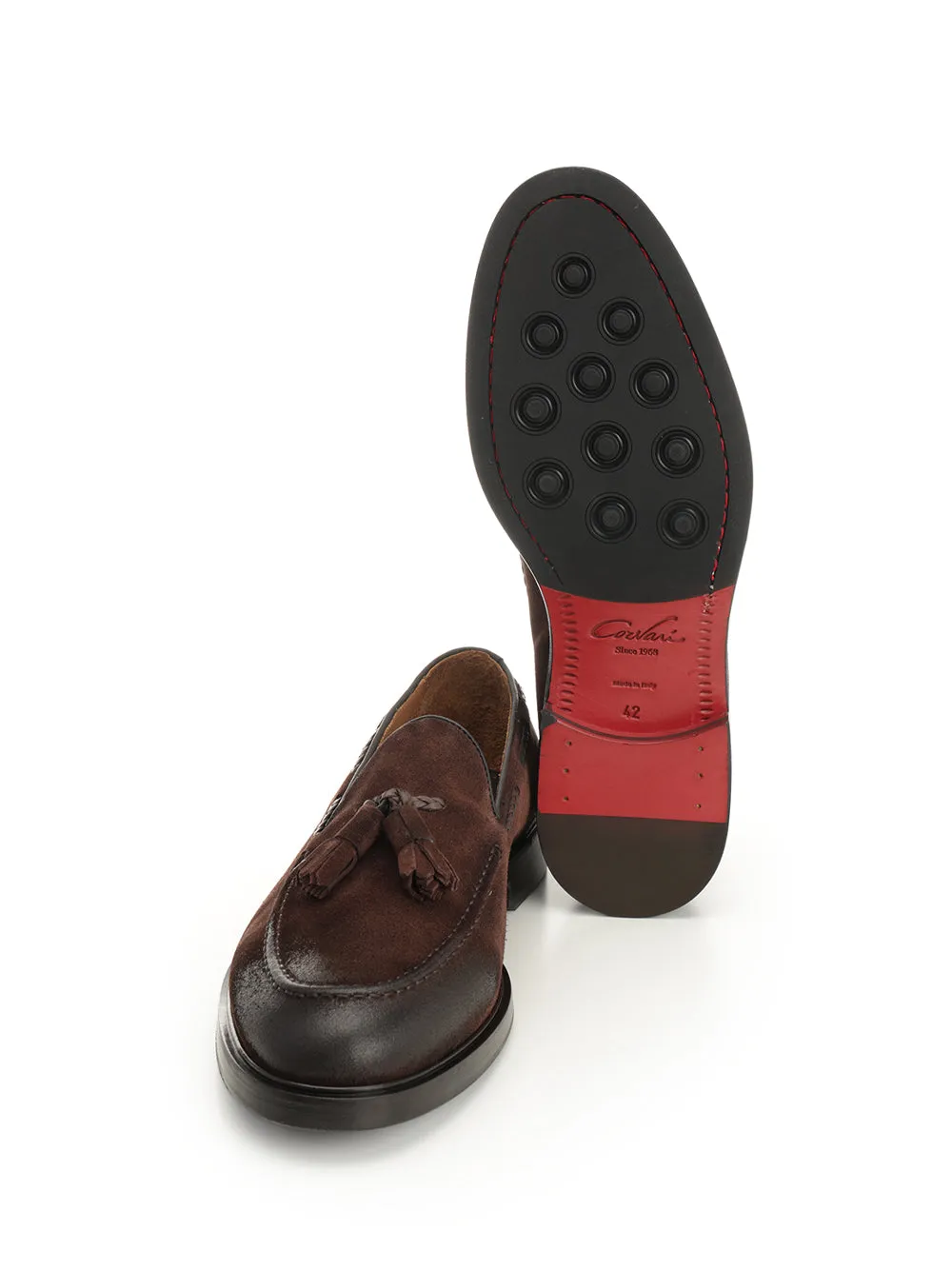 Suede Moccasin Loafers Brown sold by Wanan Luxury product image thumbnail 5