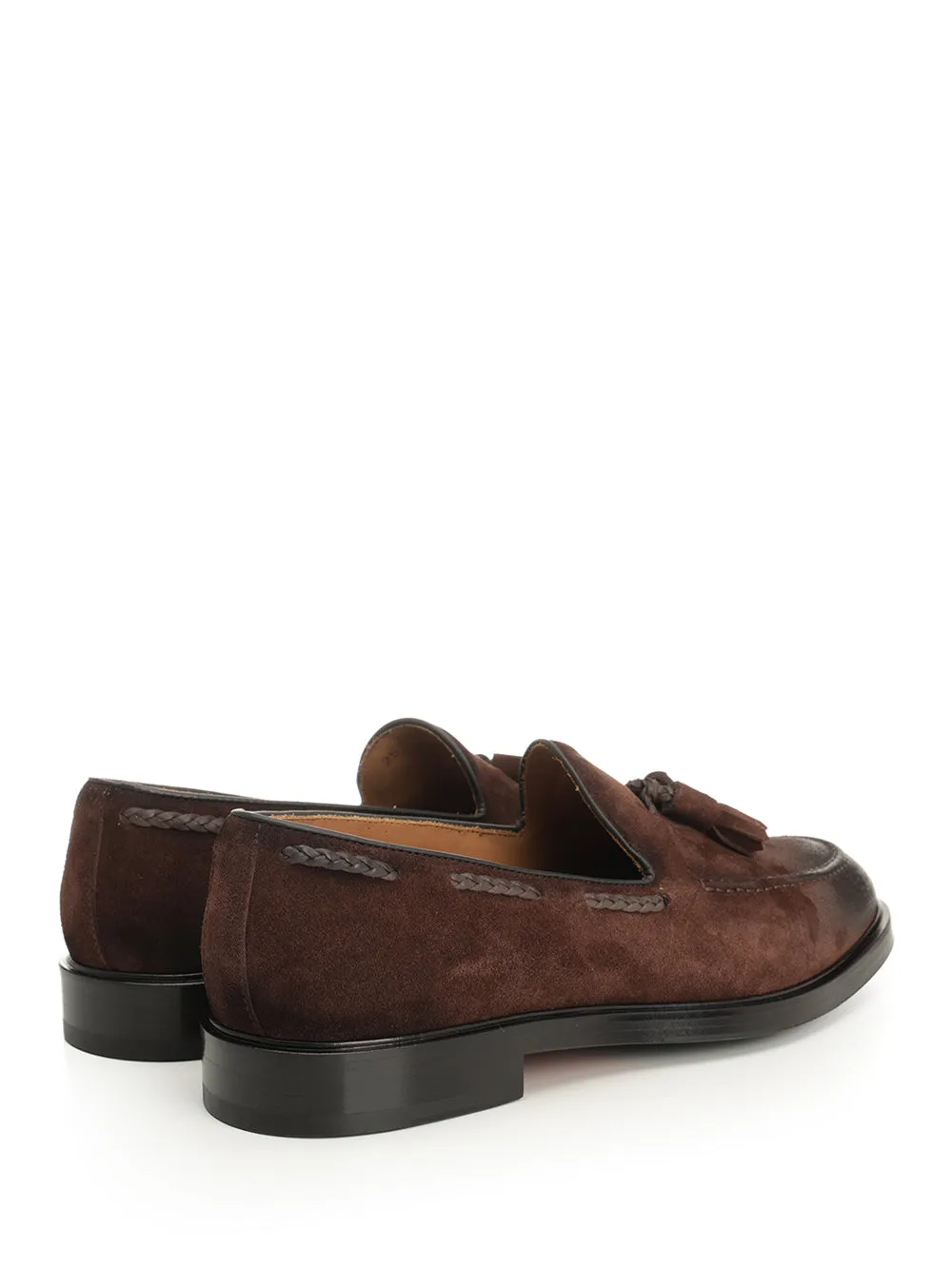 Suede Moccasin Loafers Brown sold by Wanan Luxury product image thumbnail 3