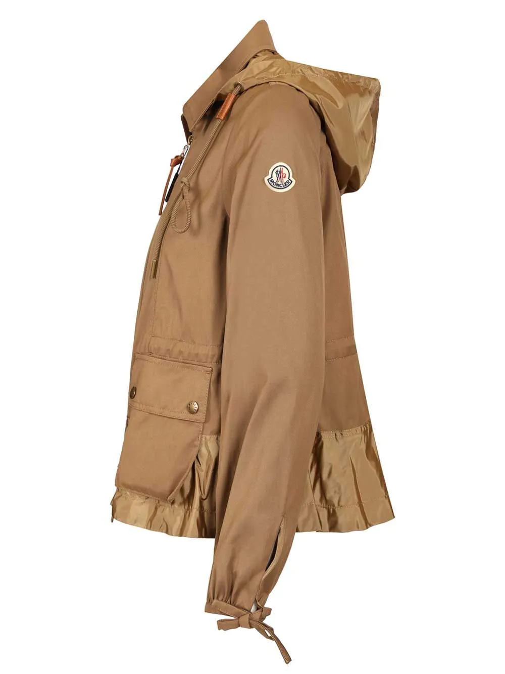 Adenium Hooded Jacket Jackets Beige sold by Wanan Luxury product image thumbnail 3