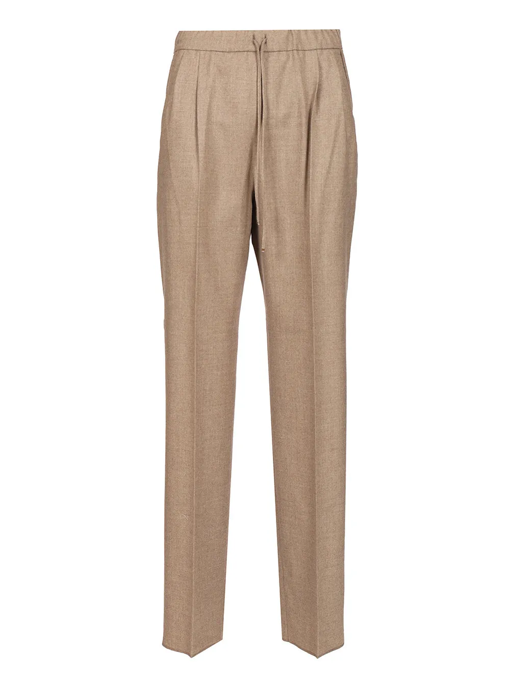 Stretch Cashmere Trousers Brown sold by Wanan Luxury