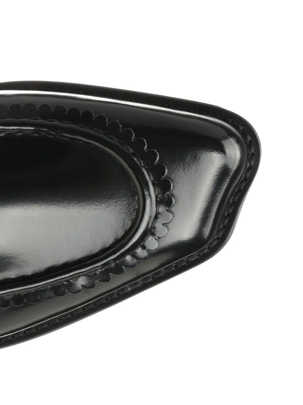 Black Coin Moccasin Loafers Black sold by Wanan Luxury product image thumbnail 4