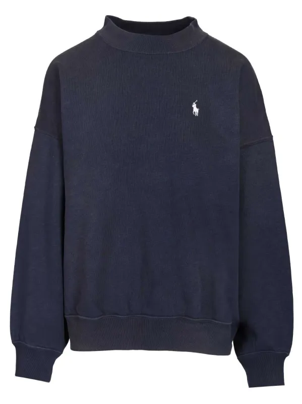 Oversized Sweatshirt Sweatshirts Blue made by Polo by Ralph Lauren