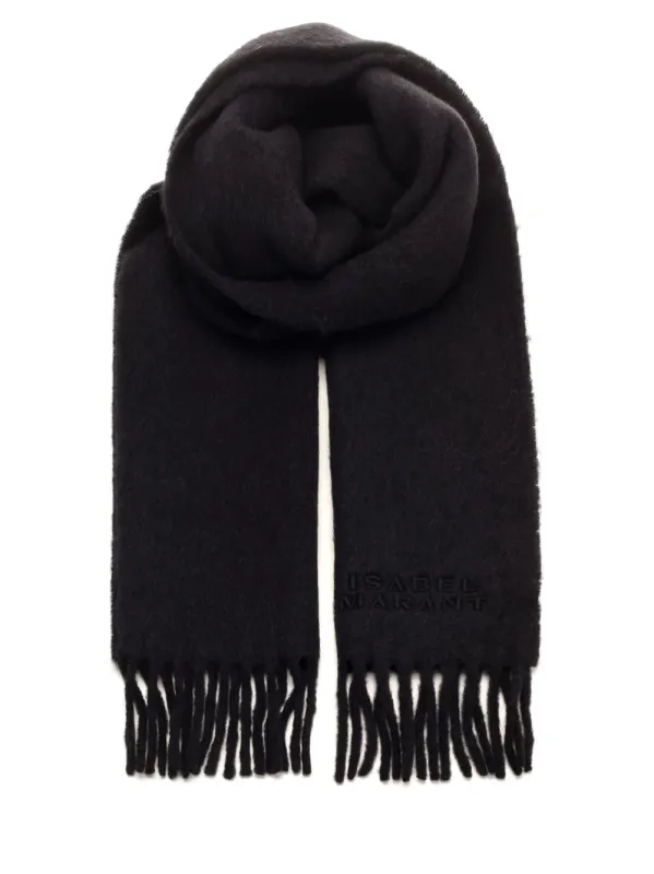 Firny Scarves And Foulards Black made by Isabel Marant