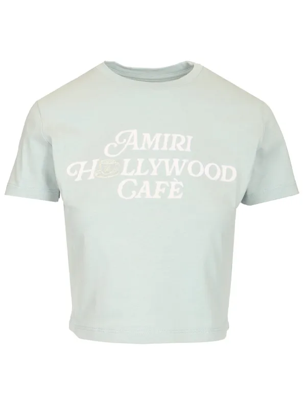 Hollywood Cafè T-Shirt Green made by AMIRI
