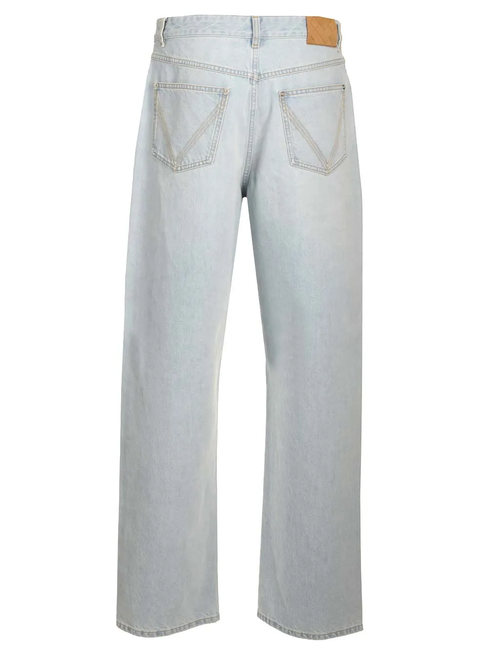 Extra Bleach Wash Denim Jeans Light Blue sold by Wanan Luxury product image thumbnail 2