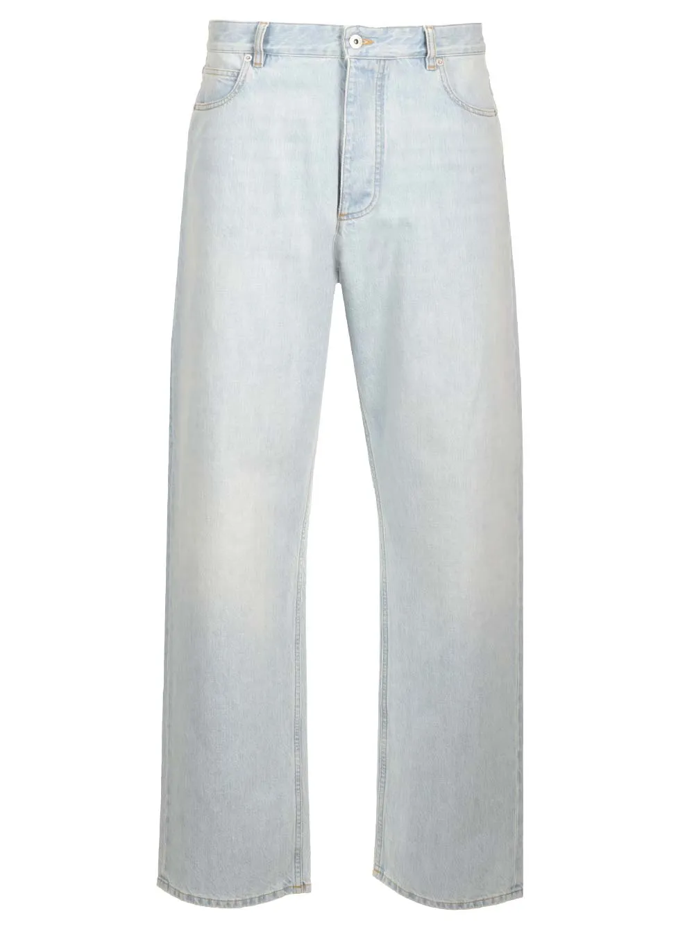 Extra Bleach Wash Denim Jeans Light Blue sold by Wanan Luxury