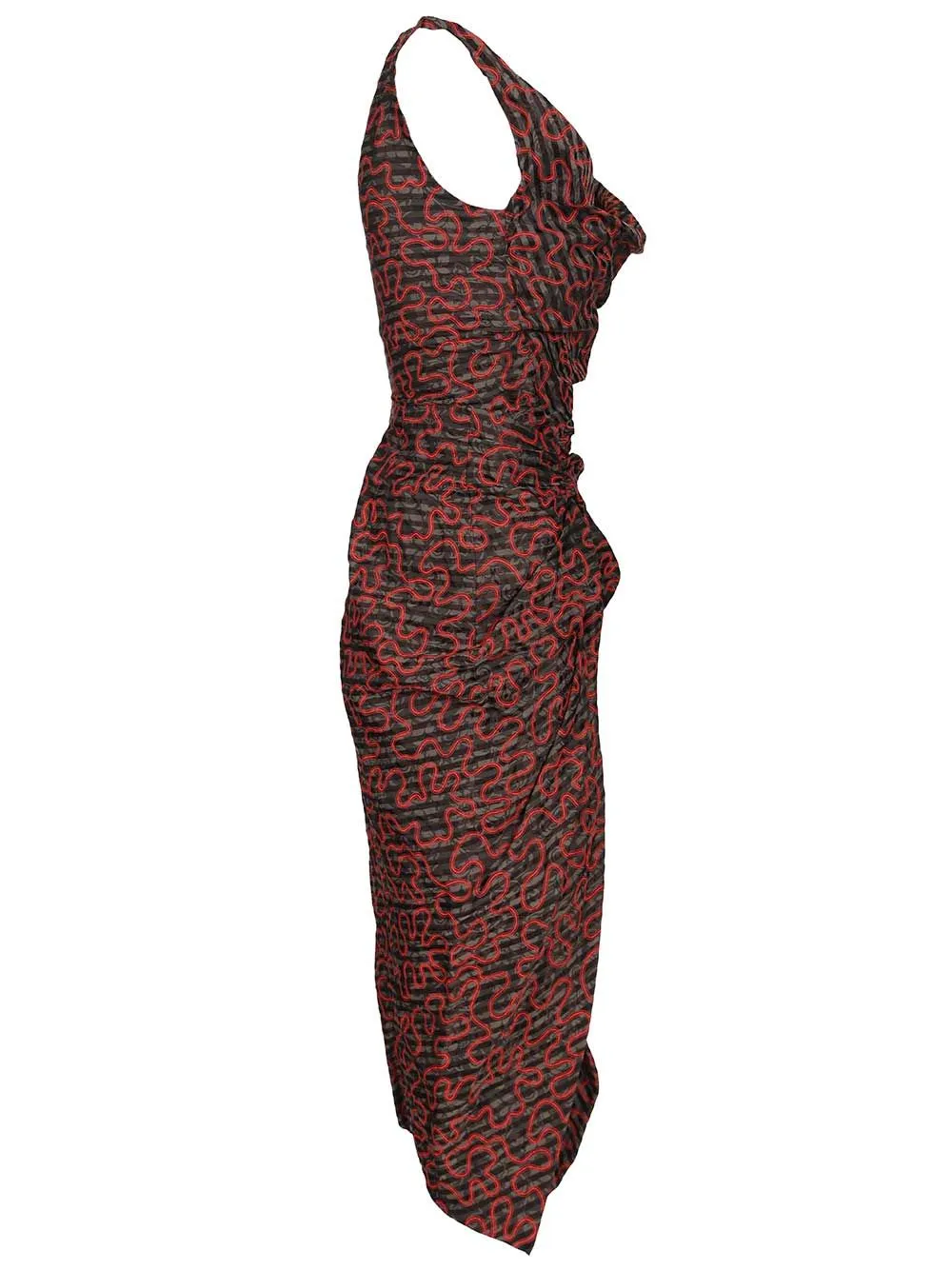 Panther Sleeveless Dress Dresses Multicolor sold by Wanan Luxury product image thumbnail 3