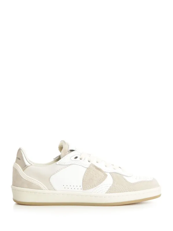 Pgal Low Woman Sneakers Beige made by Philippe Model
