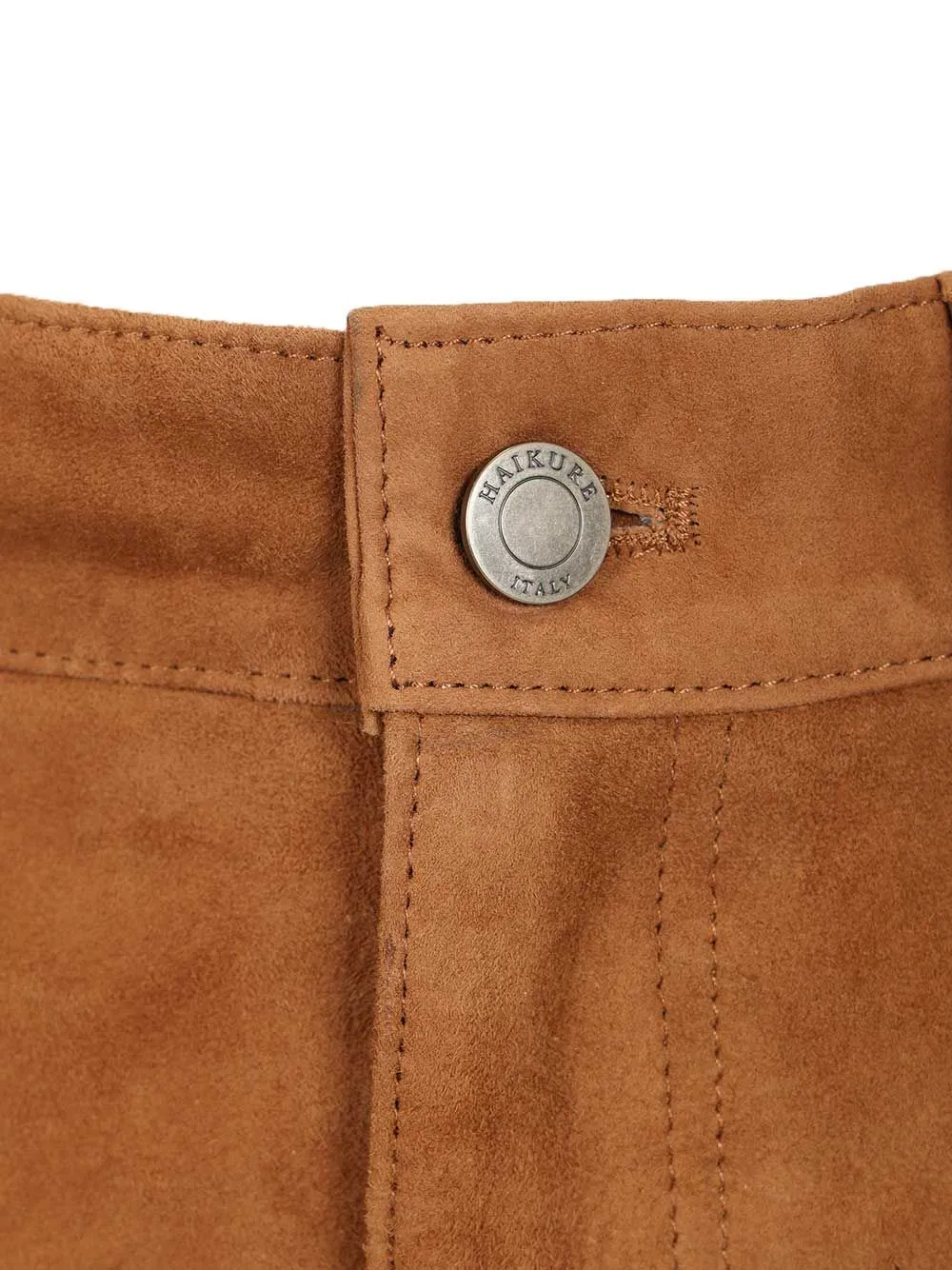 Brit Suede Shorts Trousers Brown sold by Wanan Luxury product image thumbnail 4