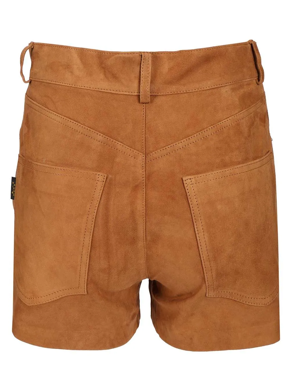 Brit Suede Shorts Trousers Brown sold by Wanan Luxury product image thumbnail 2