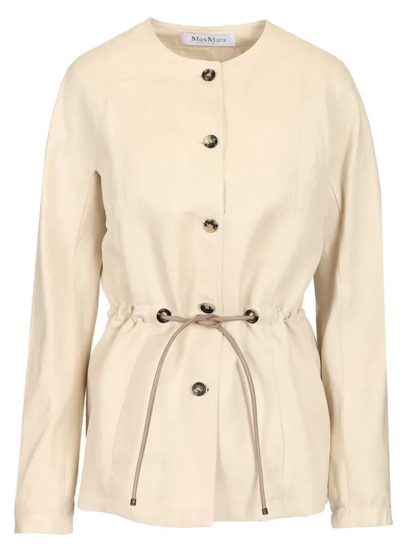 Carezza Jackets Beige sold by Wanan Luxury