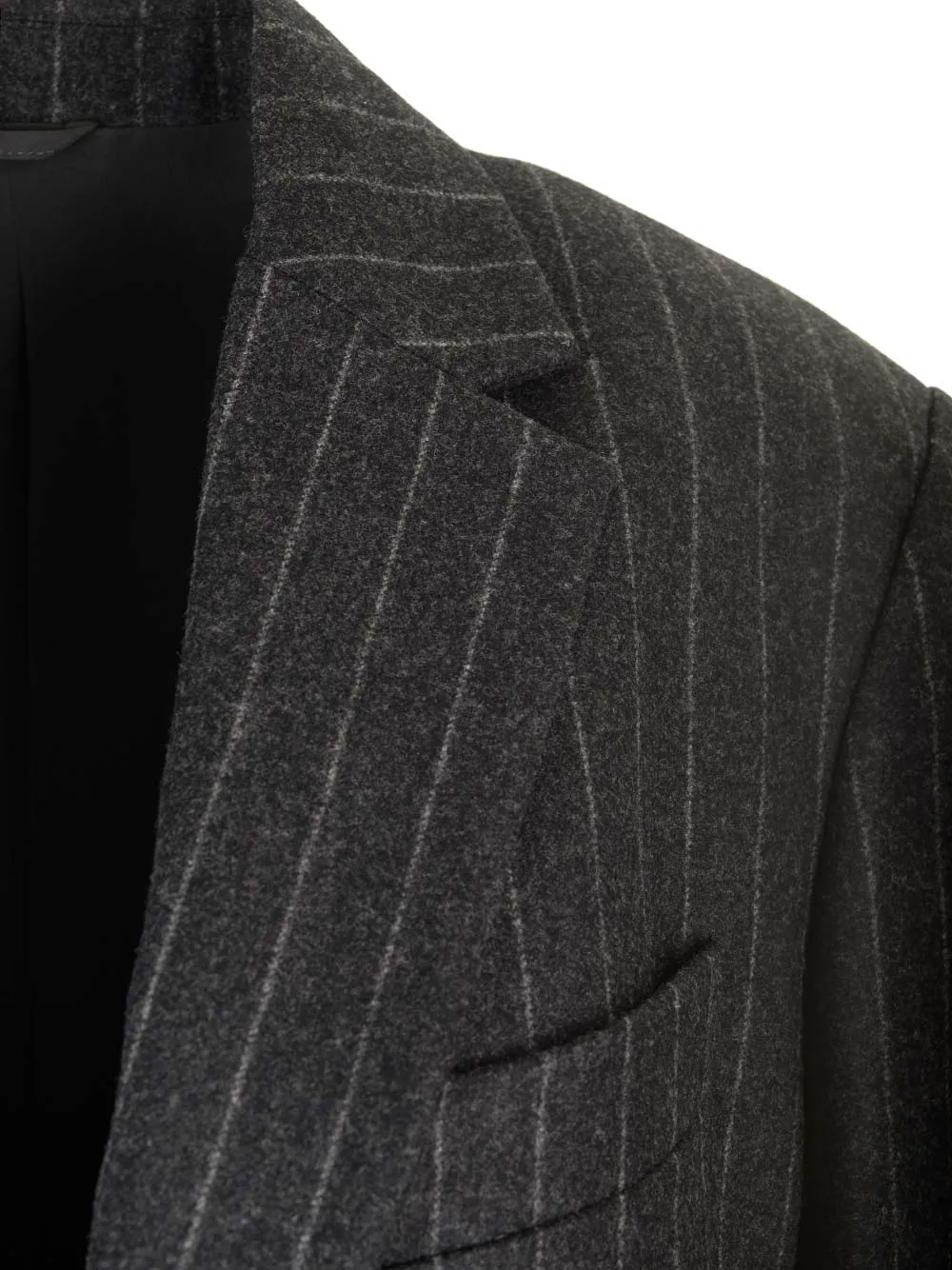 Pinstripe Blazer Jackets Grey sold by Wanan Luxury product image thumbnail 4