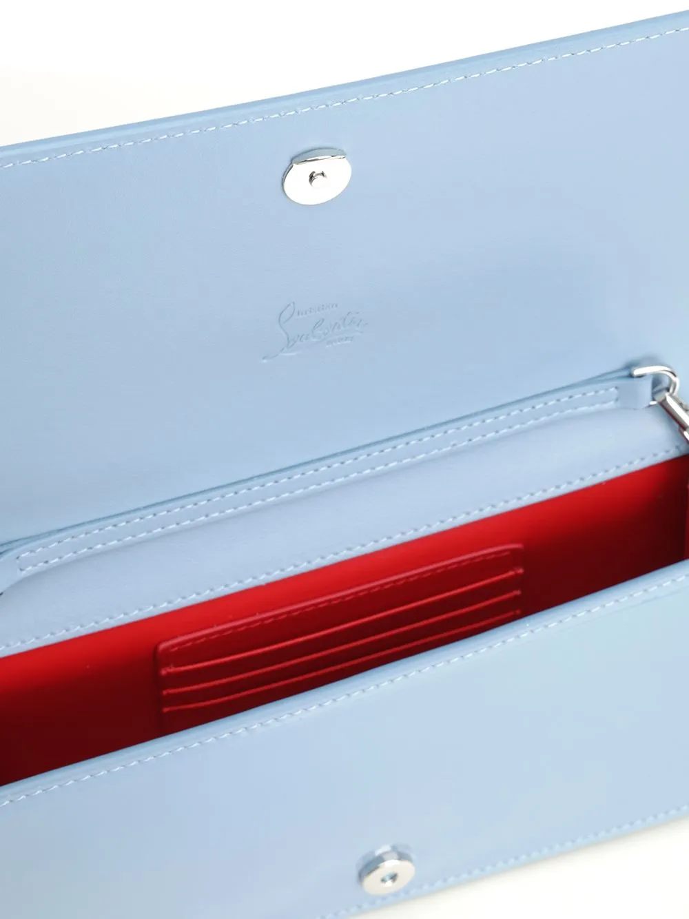 Bettina Clutches Light Blue sold by Wanan Luxury product image thumbnail 4