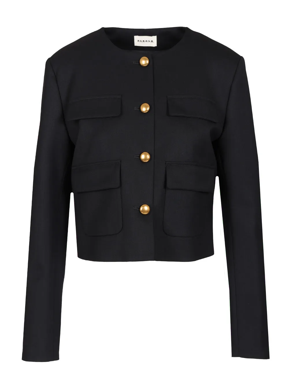 Gabardine Jacket Jackets Blue sold by Wanan Luxury