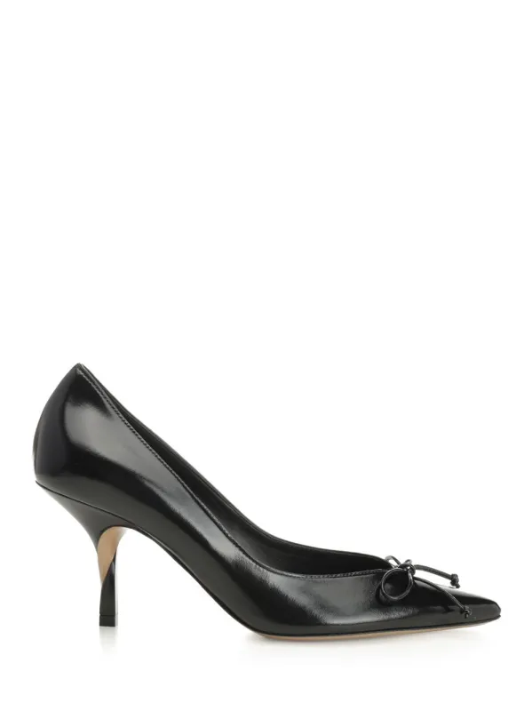 Tourni DéColleté Pumps Black made by Jacquemus