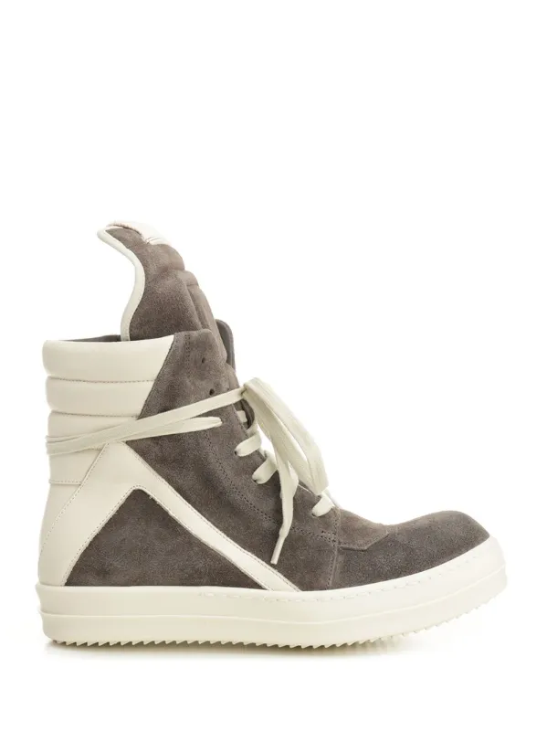 Geobasket Suede Sneaker Sneakers Brown made by Rick Owens