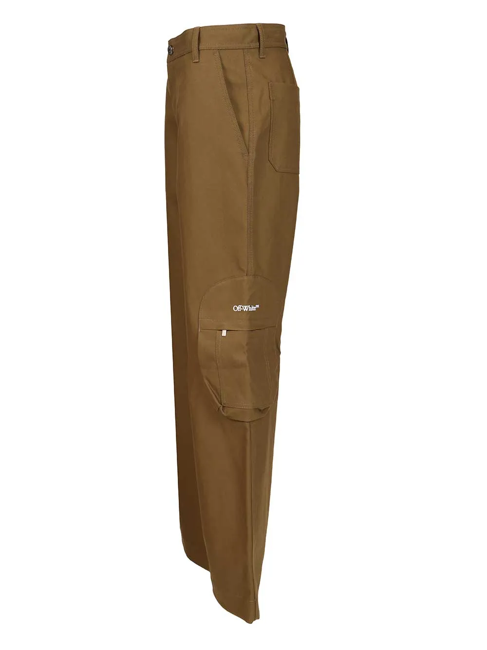 Bookish Cotton Cargo Pant Trousers Brown sold by Wanan Luxury product image thumbnail 3