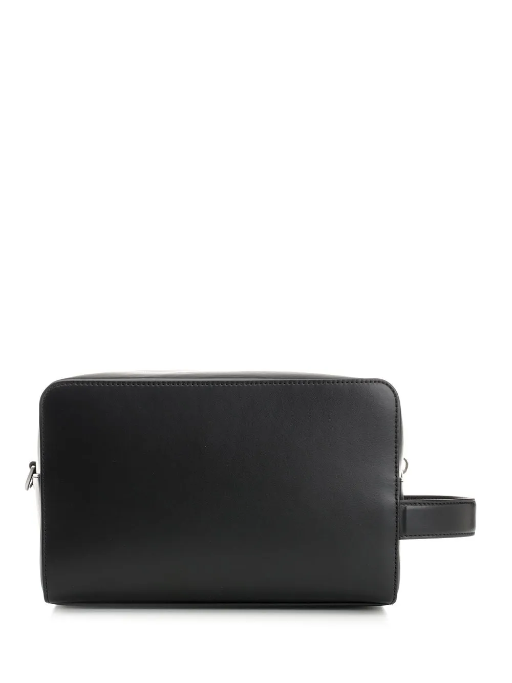 Beauty Case With Lettering Small Leather Goods Black sold by Wanan Luxury product image thumbnail 3
