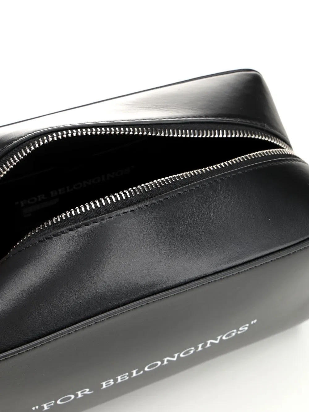 Beauty Case With Lettering Small Leather Goods Black sold by Wanan Luxury product image thumbnail 4