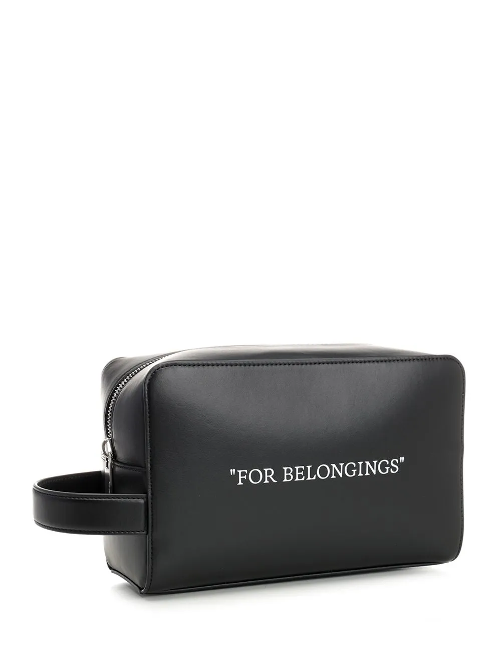 Beauty Case With Lettering Small Leather Goods Black sold by Wanan Luxury product image thumbnail 2