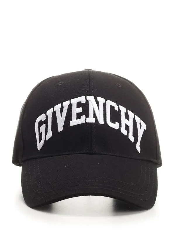 Black Cap With Logo Hats Black made by Givenchy