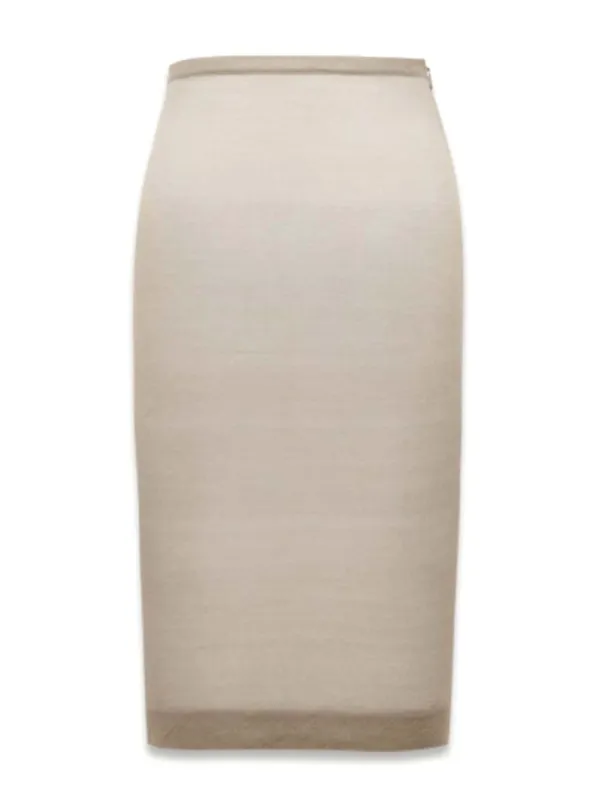 Pencil Skirt Skirts Grey sold by Wanan Luxury