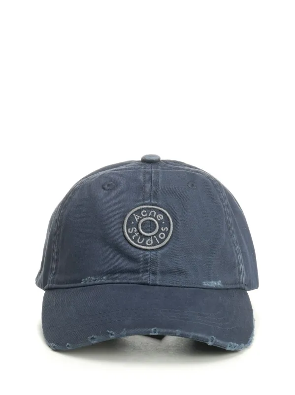 Baseball Cap Hats Blue made by Acne Studios