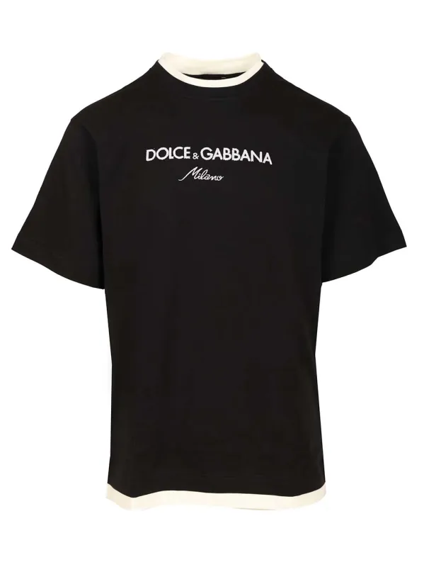 Dolce&Gabbana T-Shirt Black made by Dolce & Gabanna