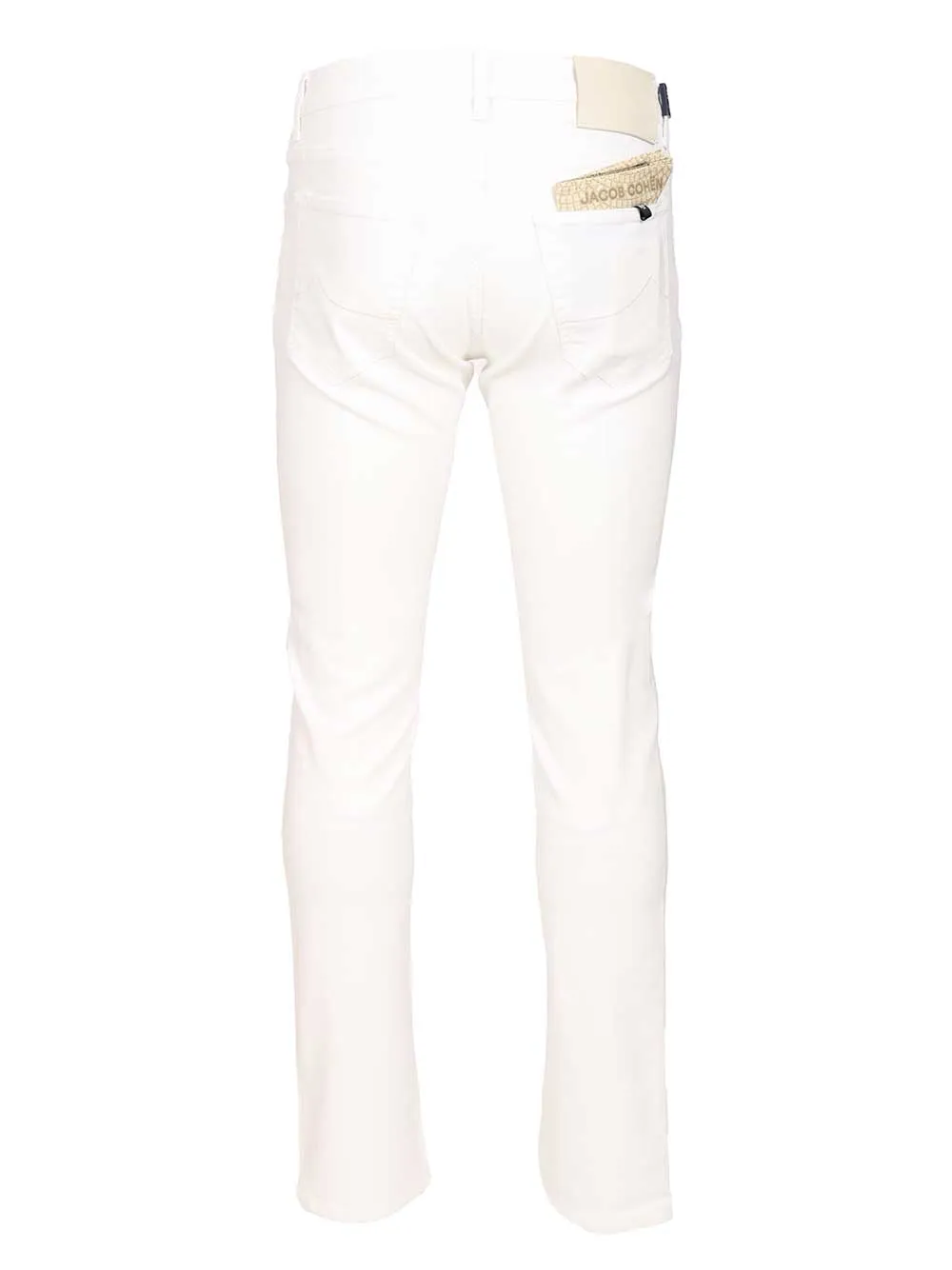 Nick Slim Jeans White sold by Wanan Luxury product image thumbnail 2