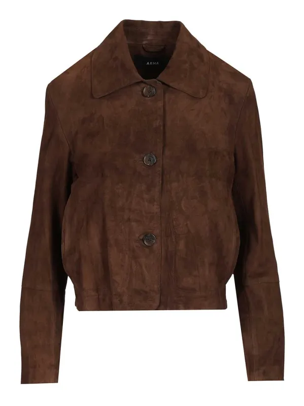 Emy Jackets Brown sold by Wanan Luxury