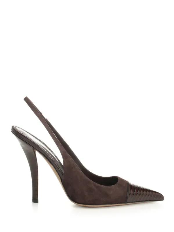 Miranda Pumps Brown sold by Wanan Luxury