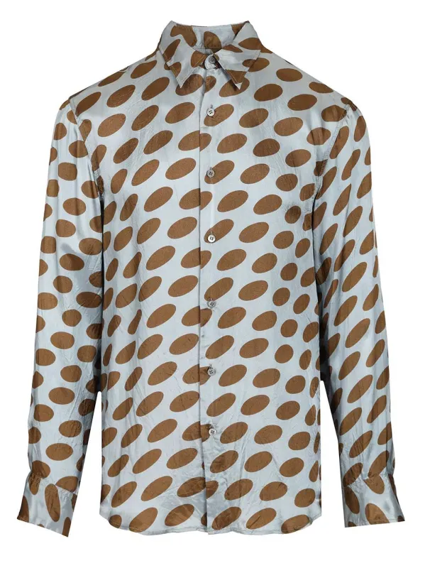 Caper Shirt Shirts Grey made by Dries Van Noten