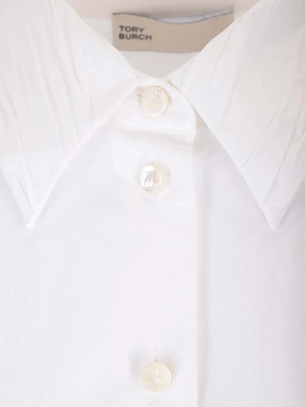 Crimped Collar Shirt Shirts White sold by Wanan Luxury product image thumbnail 3