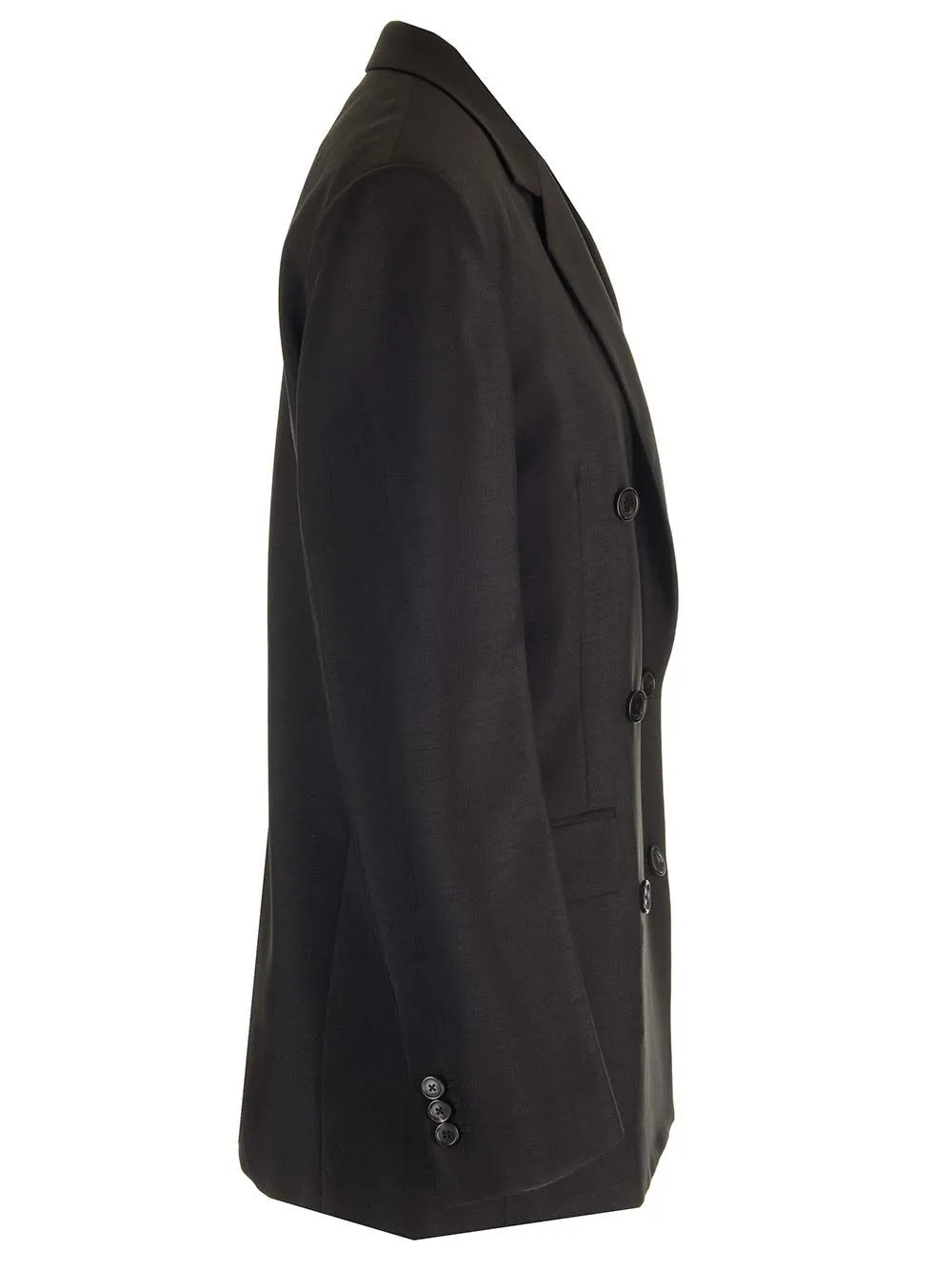 Double-Breasted Tailored Jackets Black sold by Wanan Luxury product image thumbnail 3