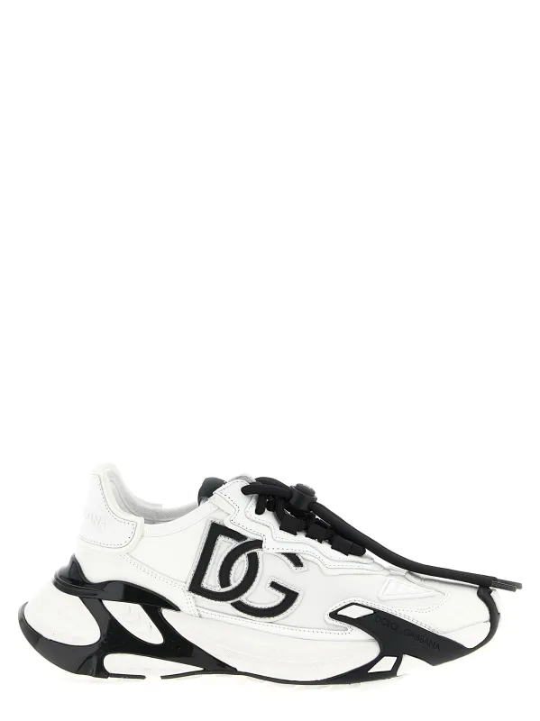 Day Faster Sneakers White/Black made by Dolce & Gabanna