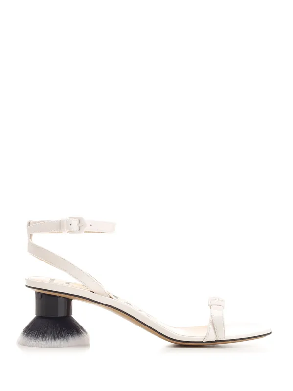 Petal" Sandals White made by Loewe
