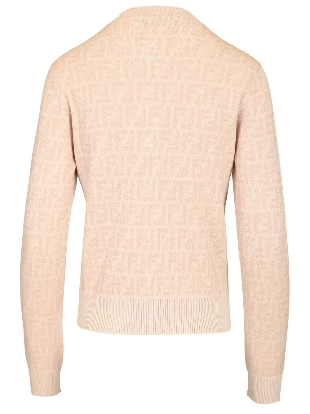 Ff Wool Cardigan Knitwear Rose sold by Wanan Luxury product image thumbnail 2