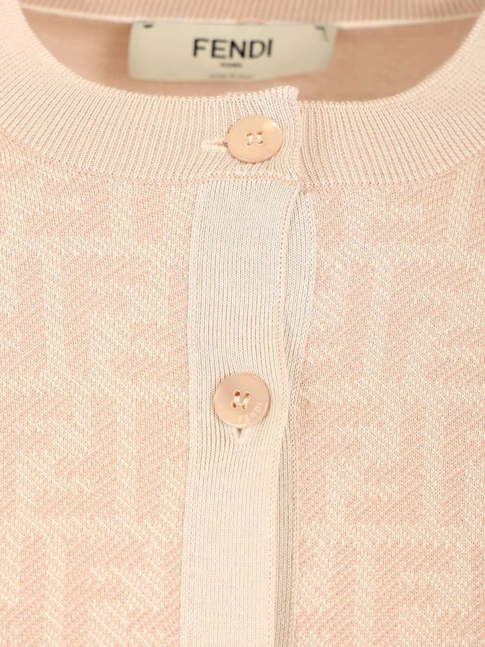 Ff Wool Cardigan Knitwear Rose sold by Wanan Luxury product image thumbnail 4