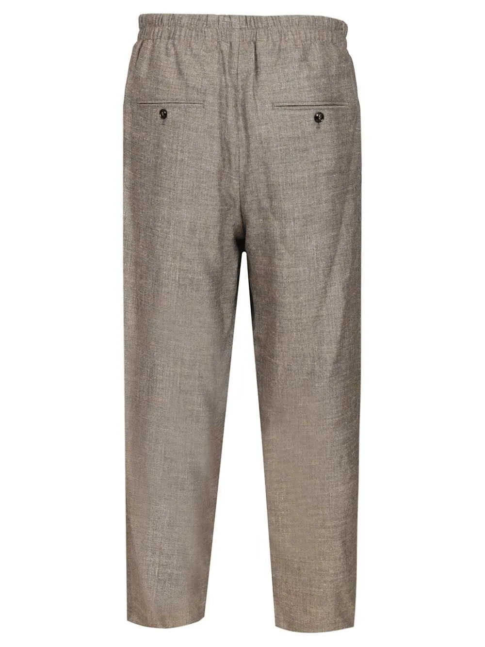 With Elasticated Waist Trousers Grey sold by Wanan Luxury product image thumbnail 2