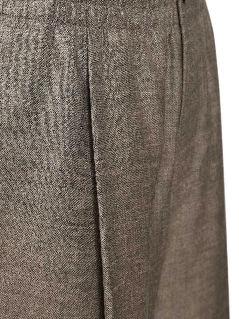With Elasticated Waist Trousers Grey sold by Wanan Luxury product image thumbnail 4