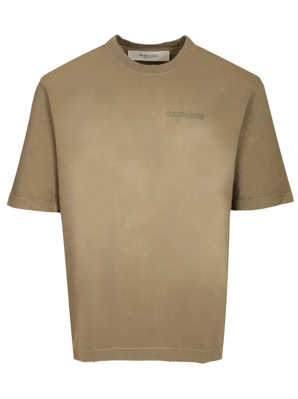 Cotton Jersey T-Shirt Brown sold by Wanan Luxury