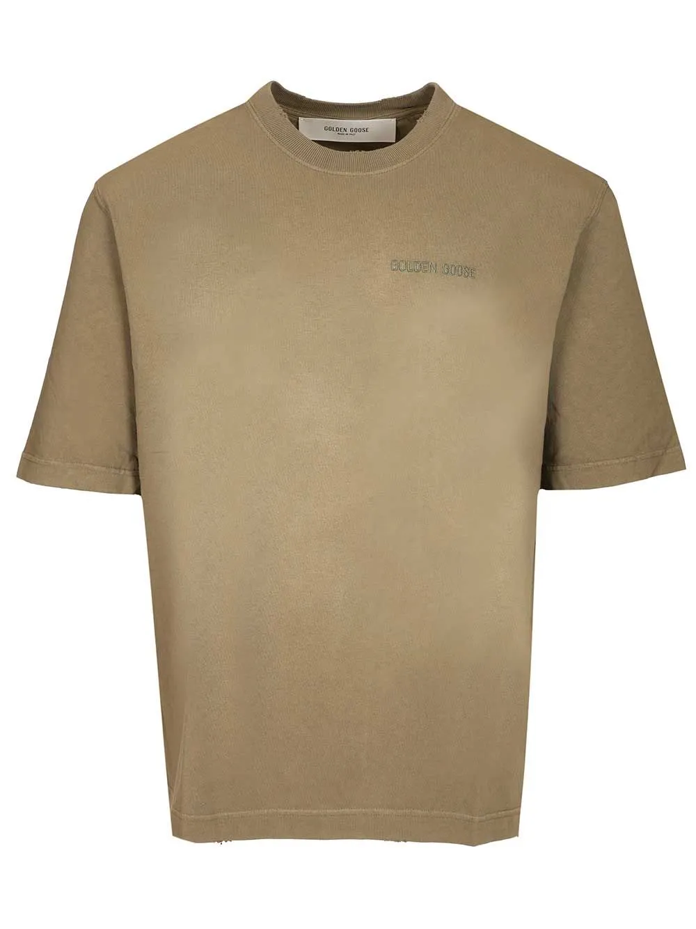 Cotton Jersey T-Shirt Brown sold by Wanan Luxury