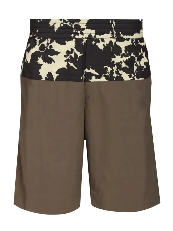 Pablo Shorts Trousers Green made by Dries Van Noten