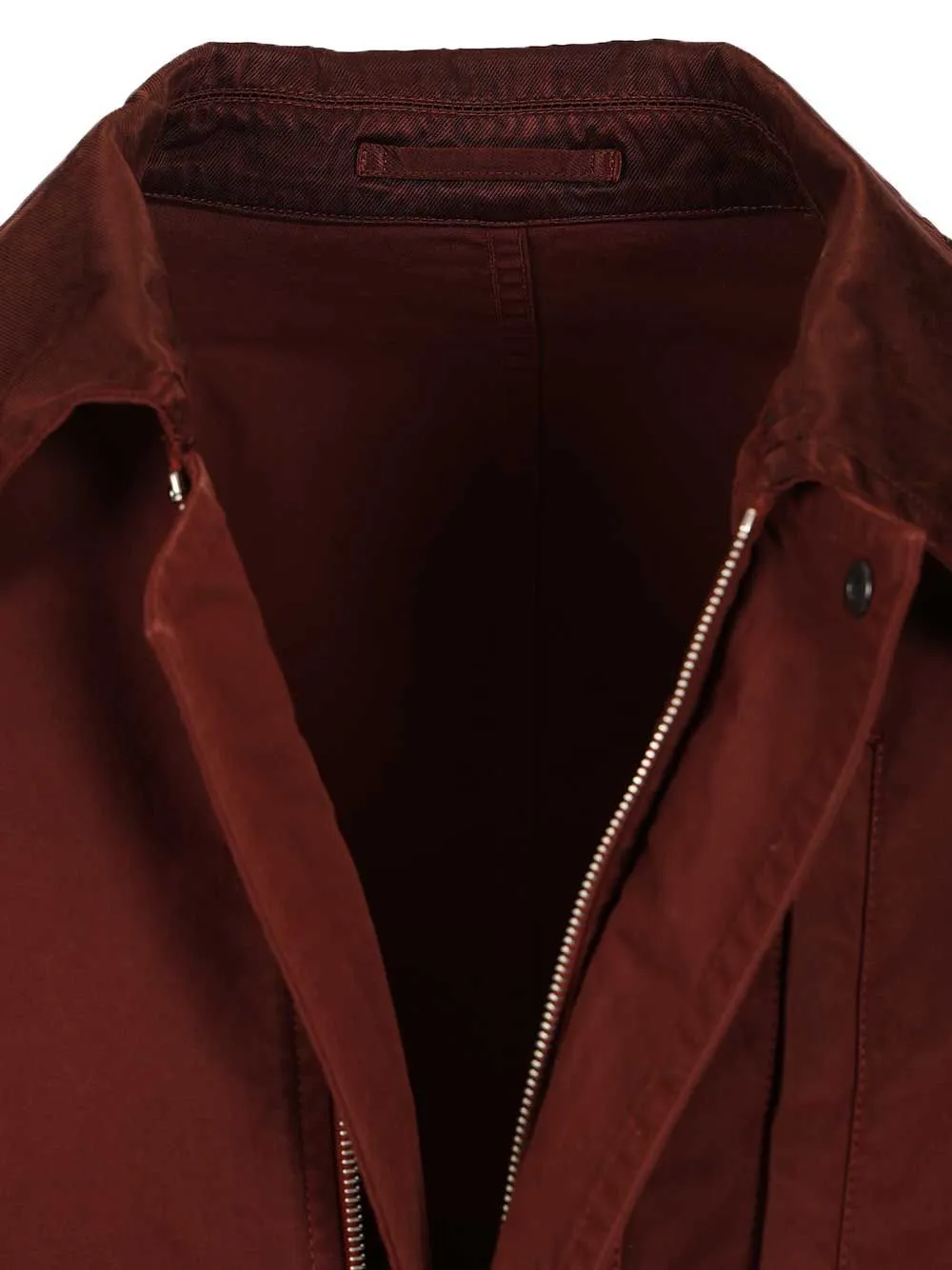 Cotton Blend Blouson Jackets Bordeaux sold by Wanan Luxury product image thumbnail 4