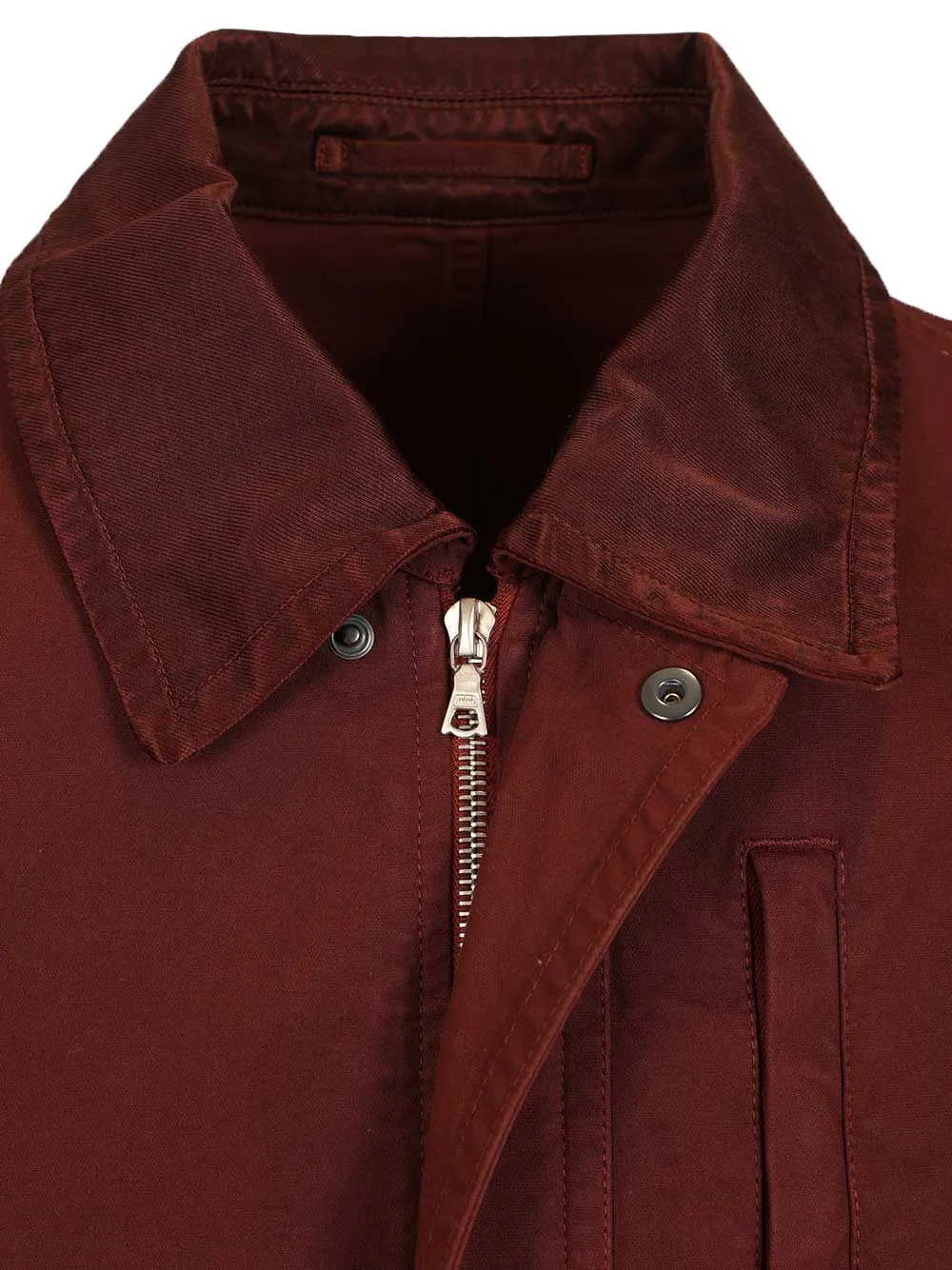 Cotton Blend Blouson Jackets Bordeaux sold by Wanan Luxury product image thumbnail 5