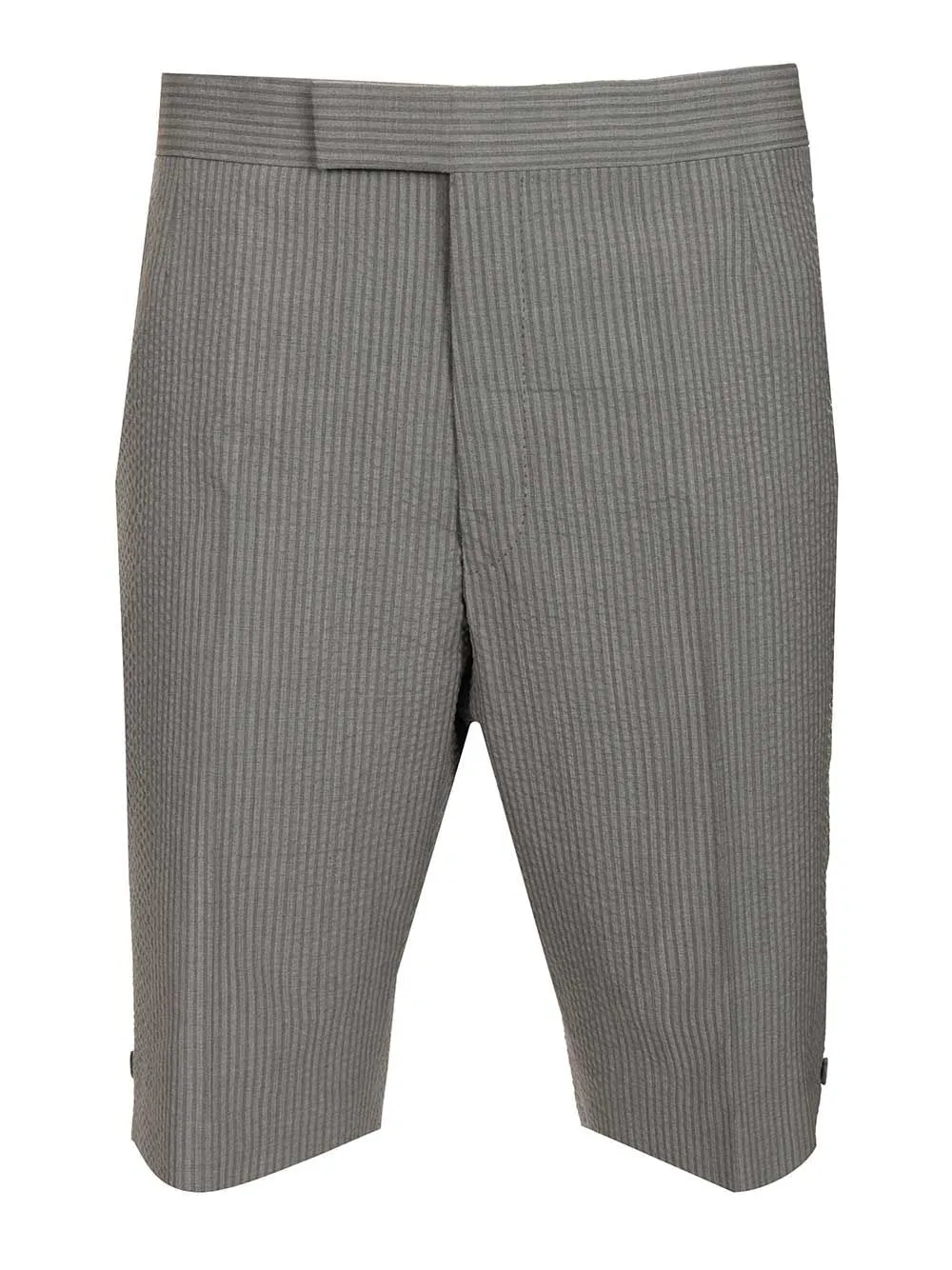 Seersucker Shorts Jackets Grey sold by Wanan Luxury