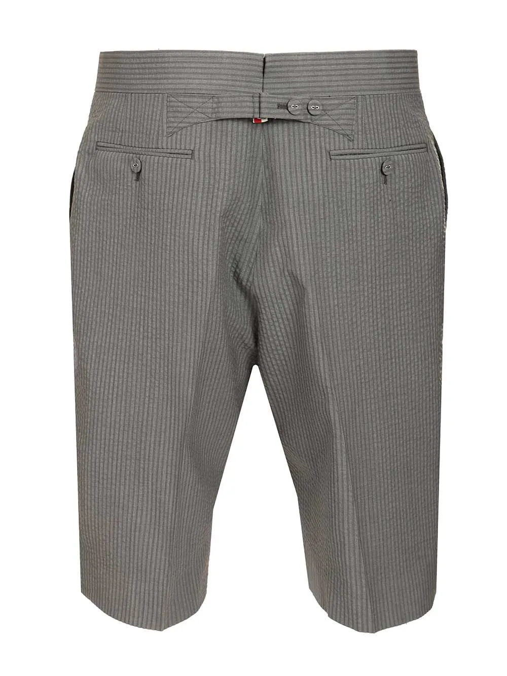 Seersucker Shorts Jackets Grey sold by Wanan Luxury product image thumbnail 2