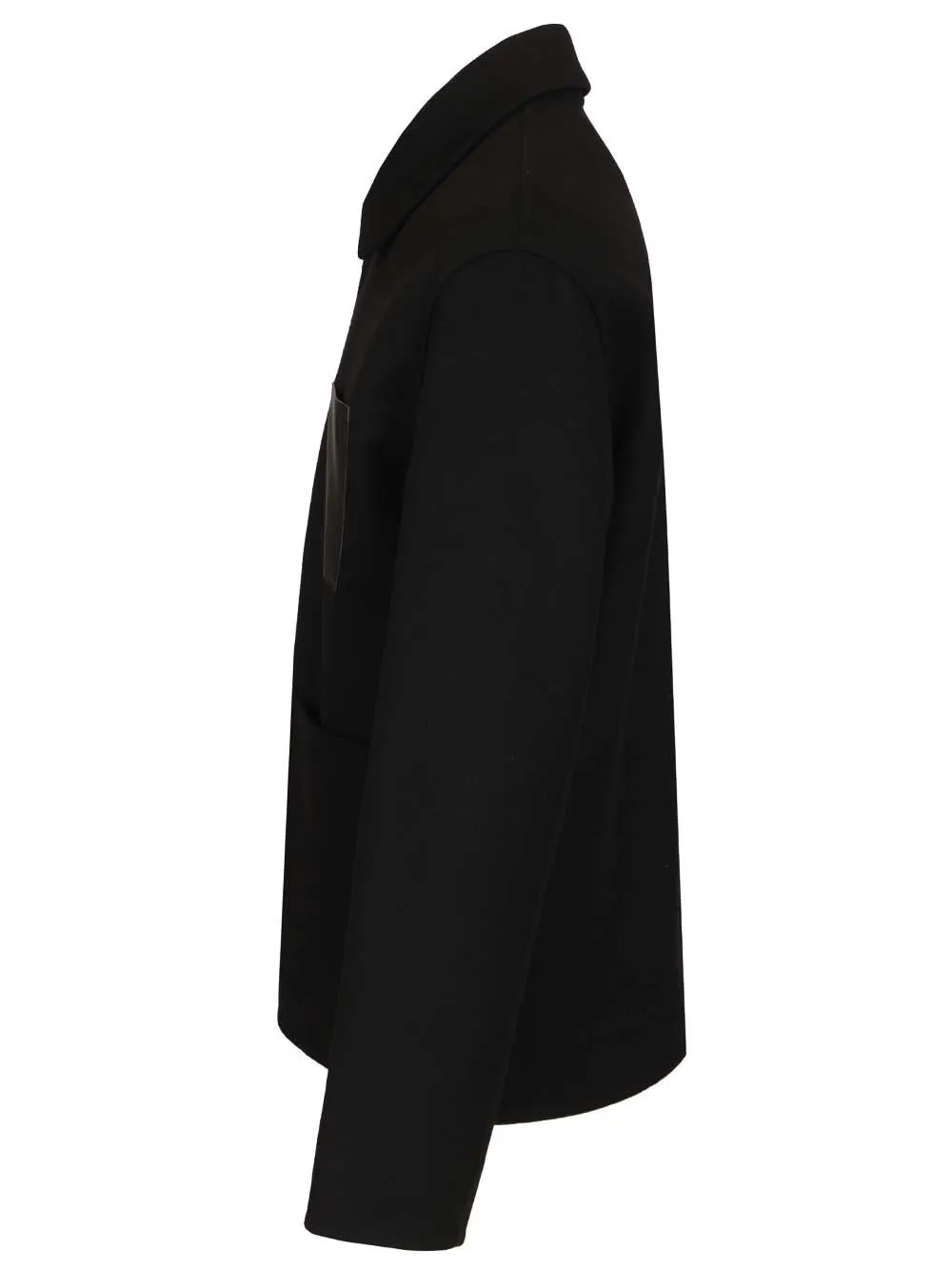 Wool And Cashmere Workwear Jacket Jackets Black sold by Wanan Luxury product image thumbnail 3